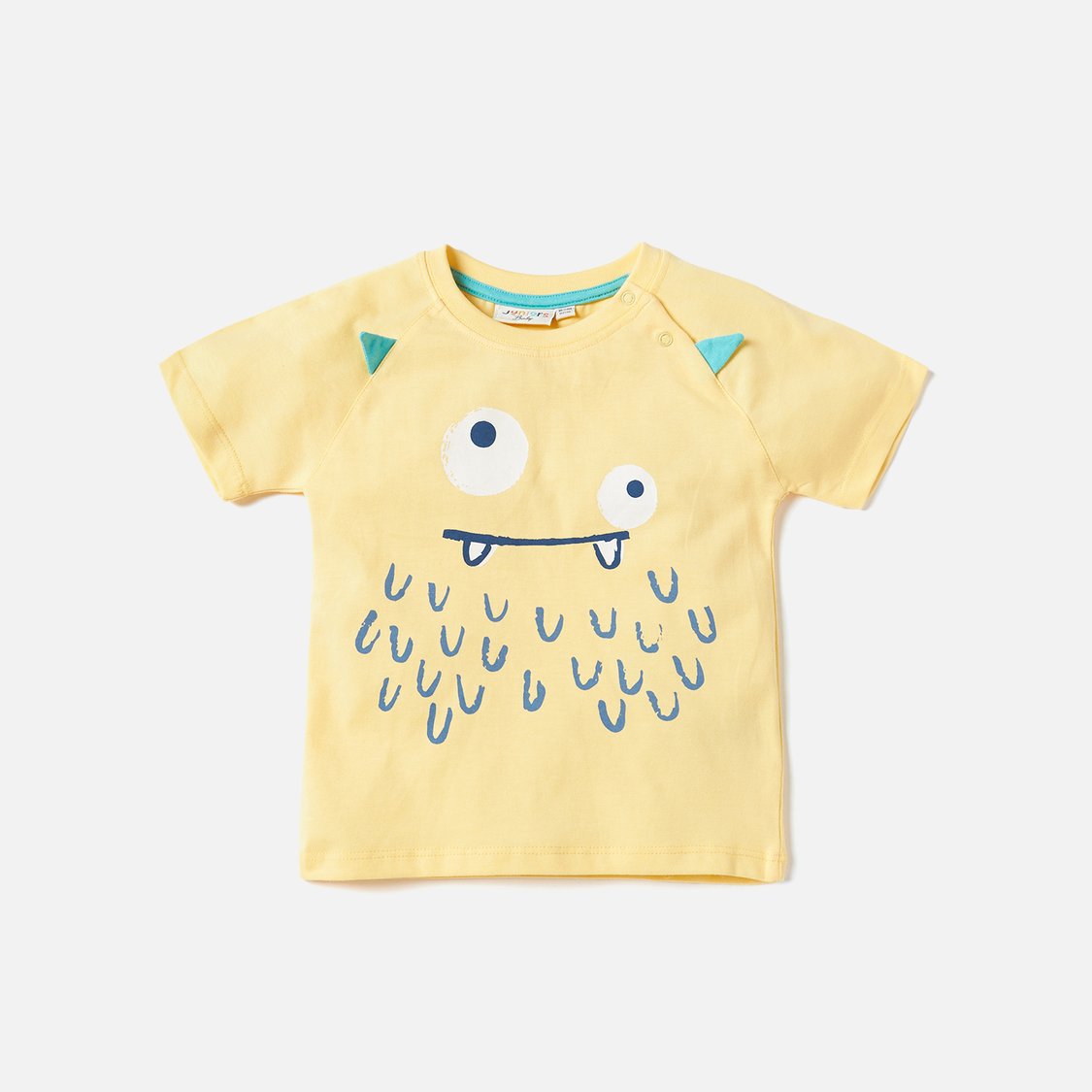 Juniors Monster Print T-shirt with Short Sleeves - Set of 3