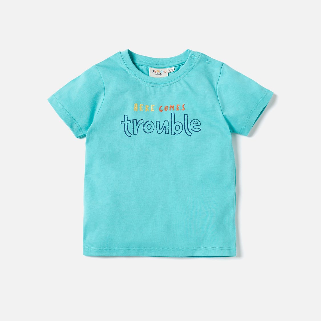 Juniors Monster Print T-shirt with Short Sleeves - Set of 3