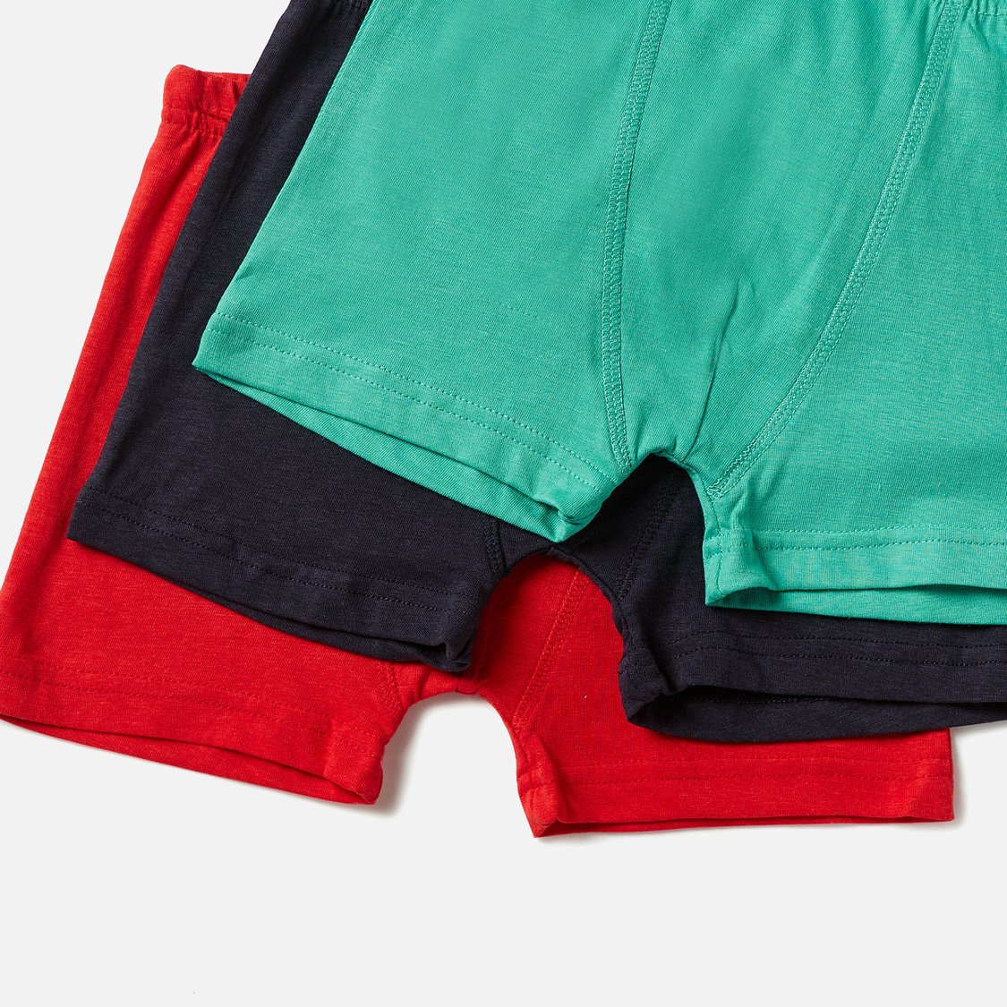 Juniors Solid Trunks - Set of 3