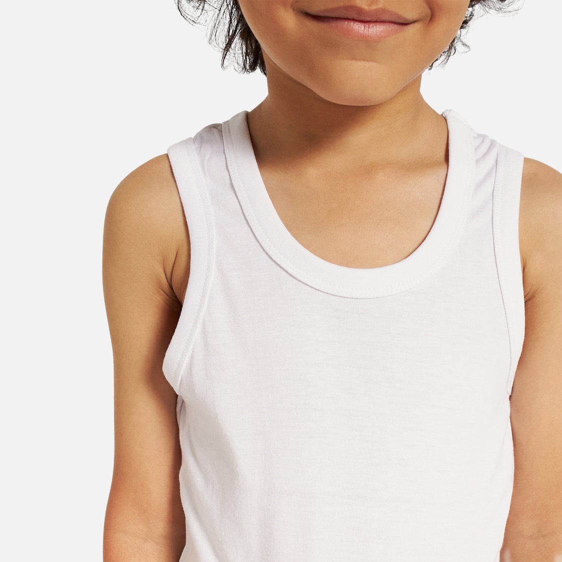Juniors Solid Vest - Set of 3