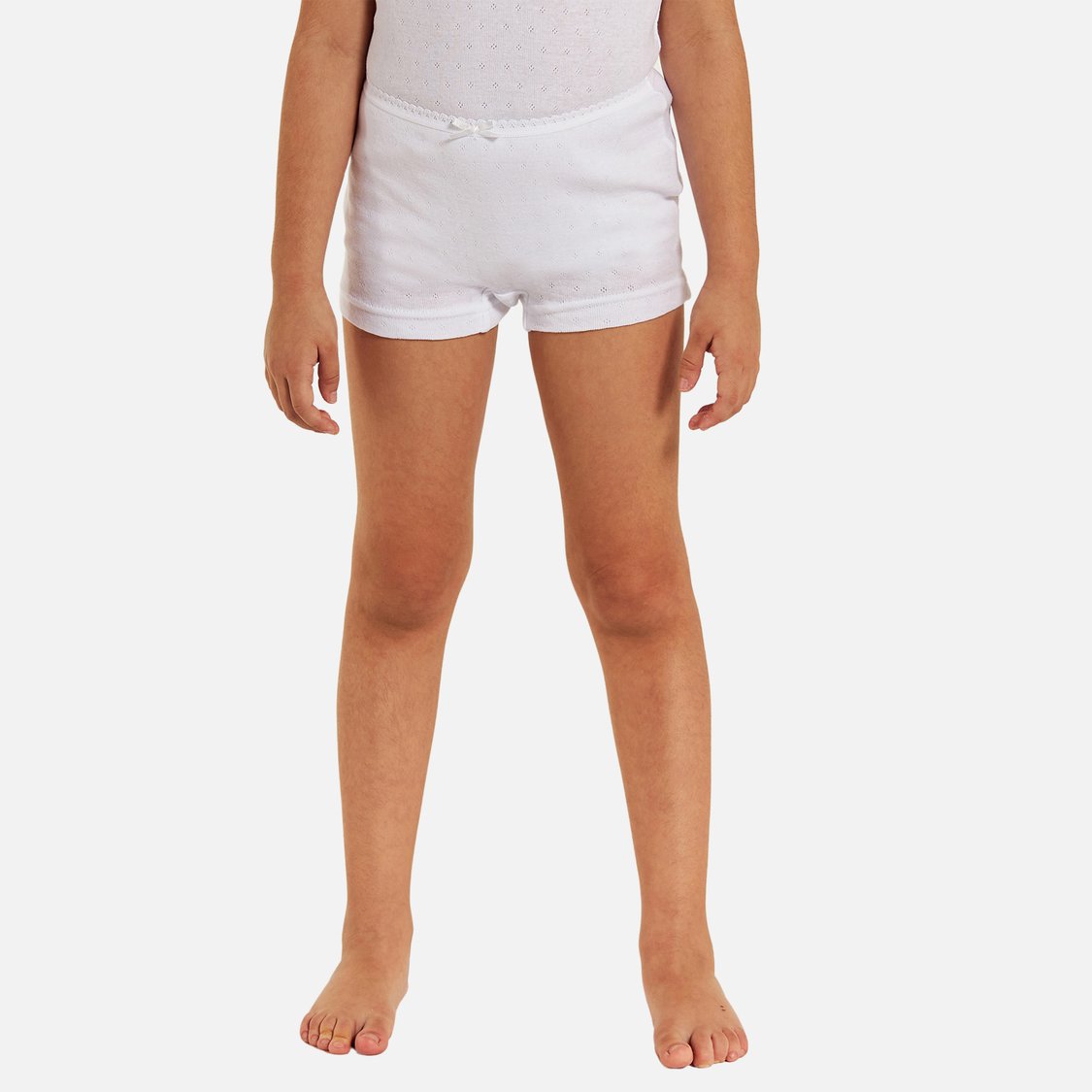 Juniors Lace Detail Camisole with Boyshorts