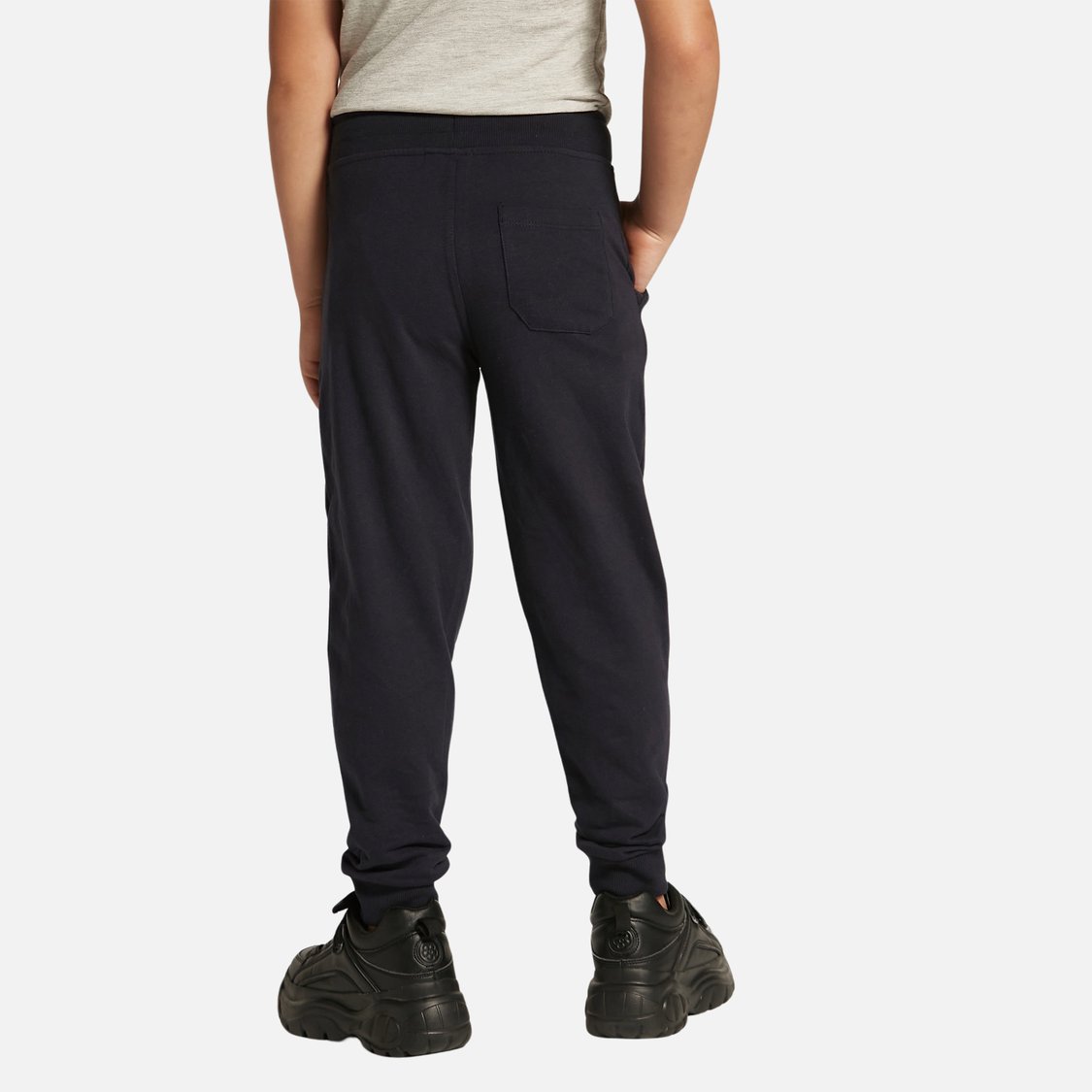 Juniors Solid Joggers with Drawstring Closure and Pockets