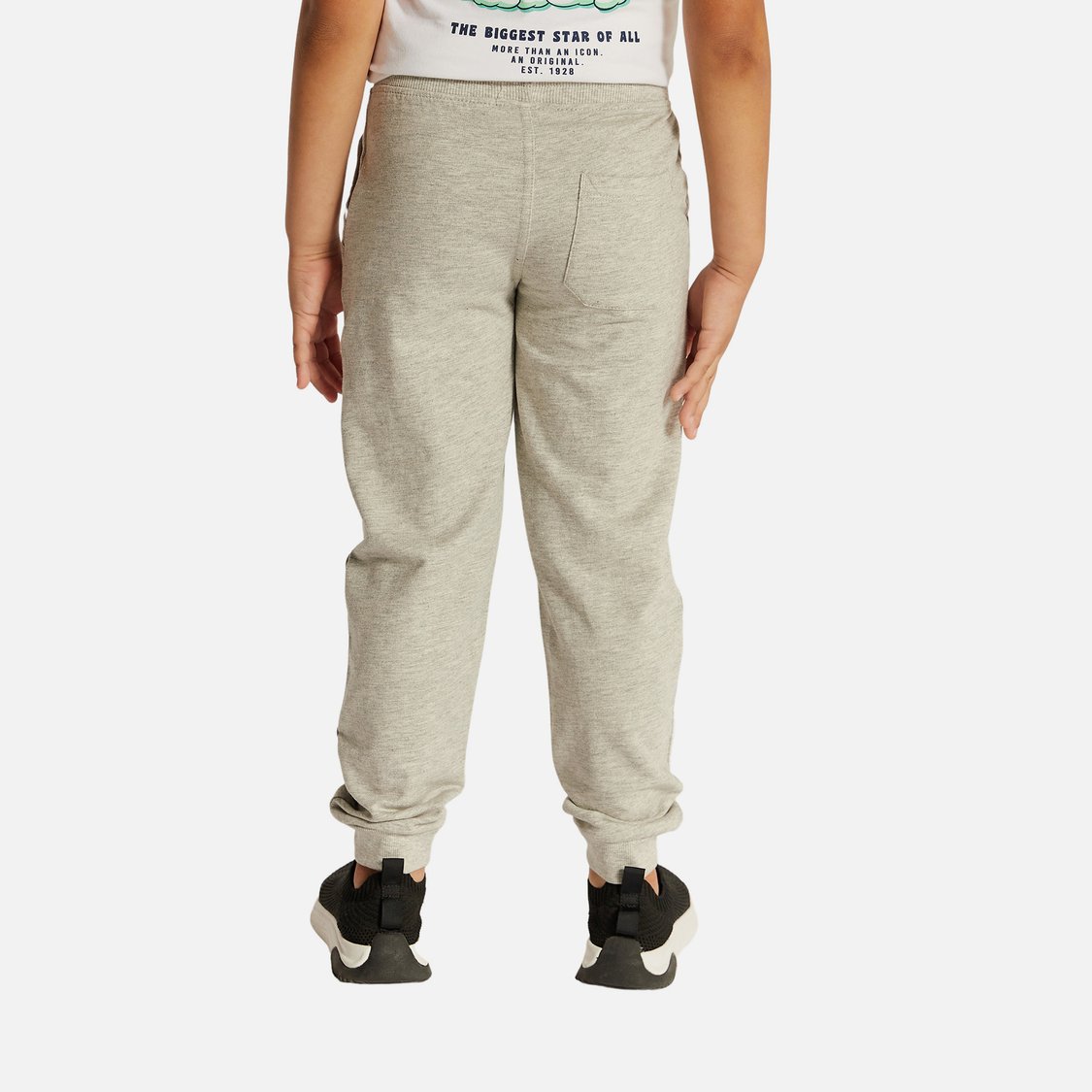 Juniors Solid Joggers with Pocket Detail and Drawstring