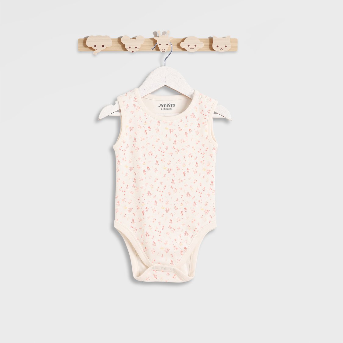 Juniors Printed Sleeveless Bodysuit - Set of 7