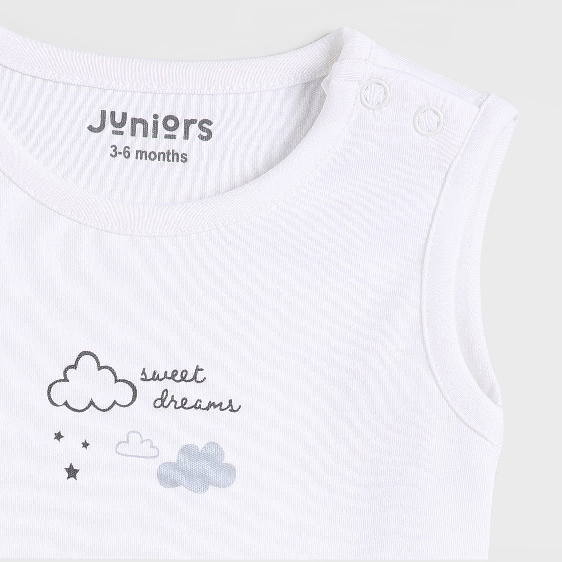 Juniors Printed Sleeveless Bodysuit - Set of 7