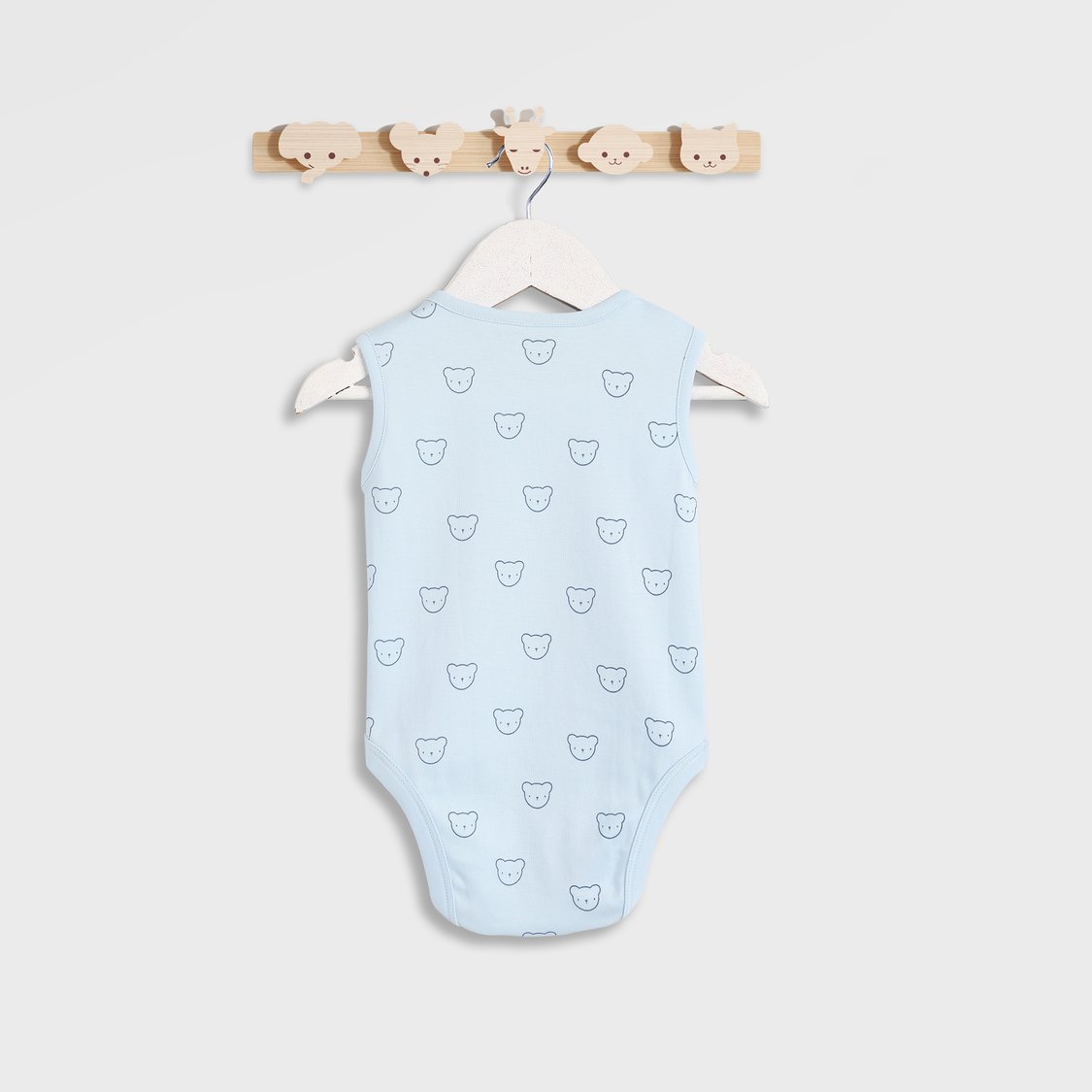 Juniors Printed Sleeveless Bodysuit - Set of 7