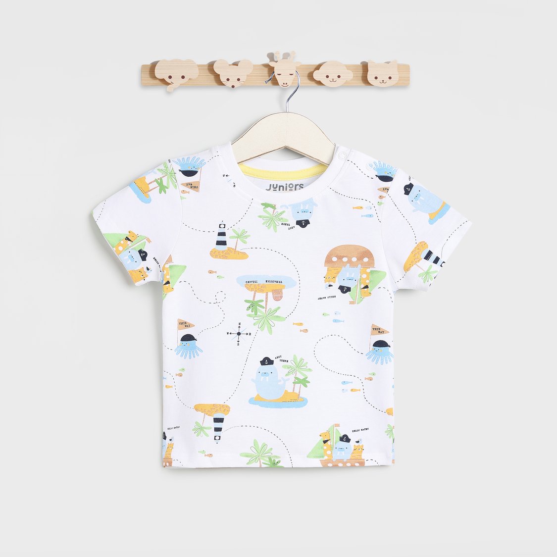 Juniors Printed Short Sleeves T-shirt - Set of 3