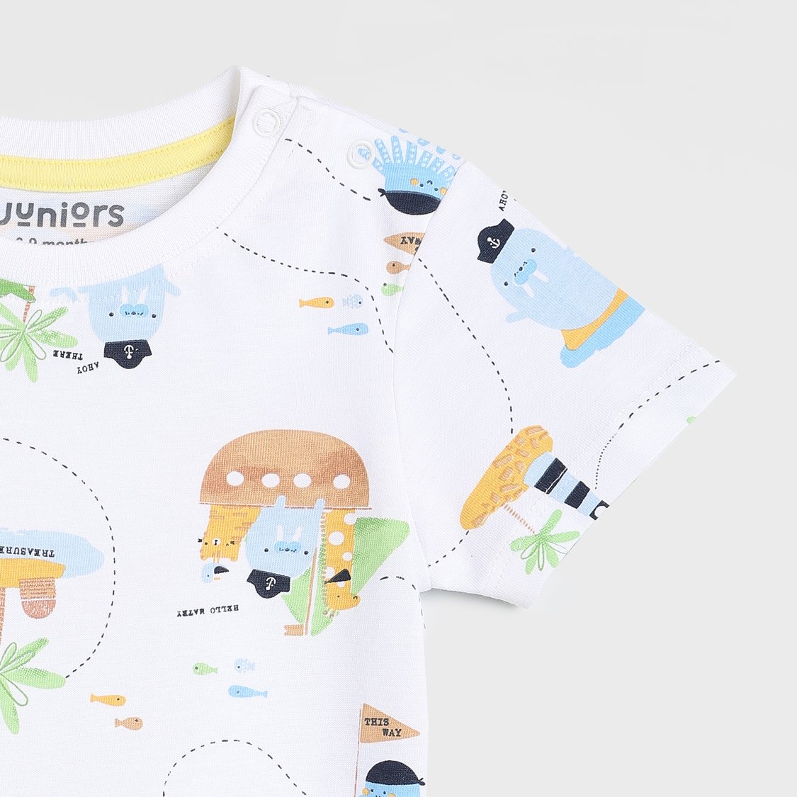Juniors Printed Short Sleeves T-shirt - Set of 3