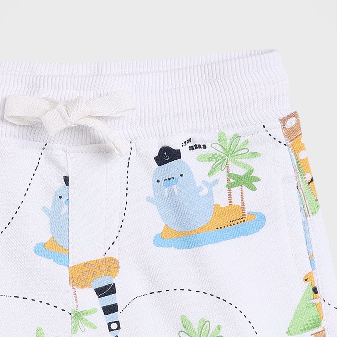 Juniors Printed Drawstring Shorts - Set of 2