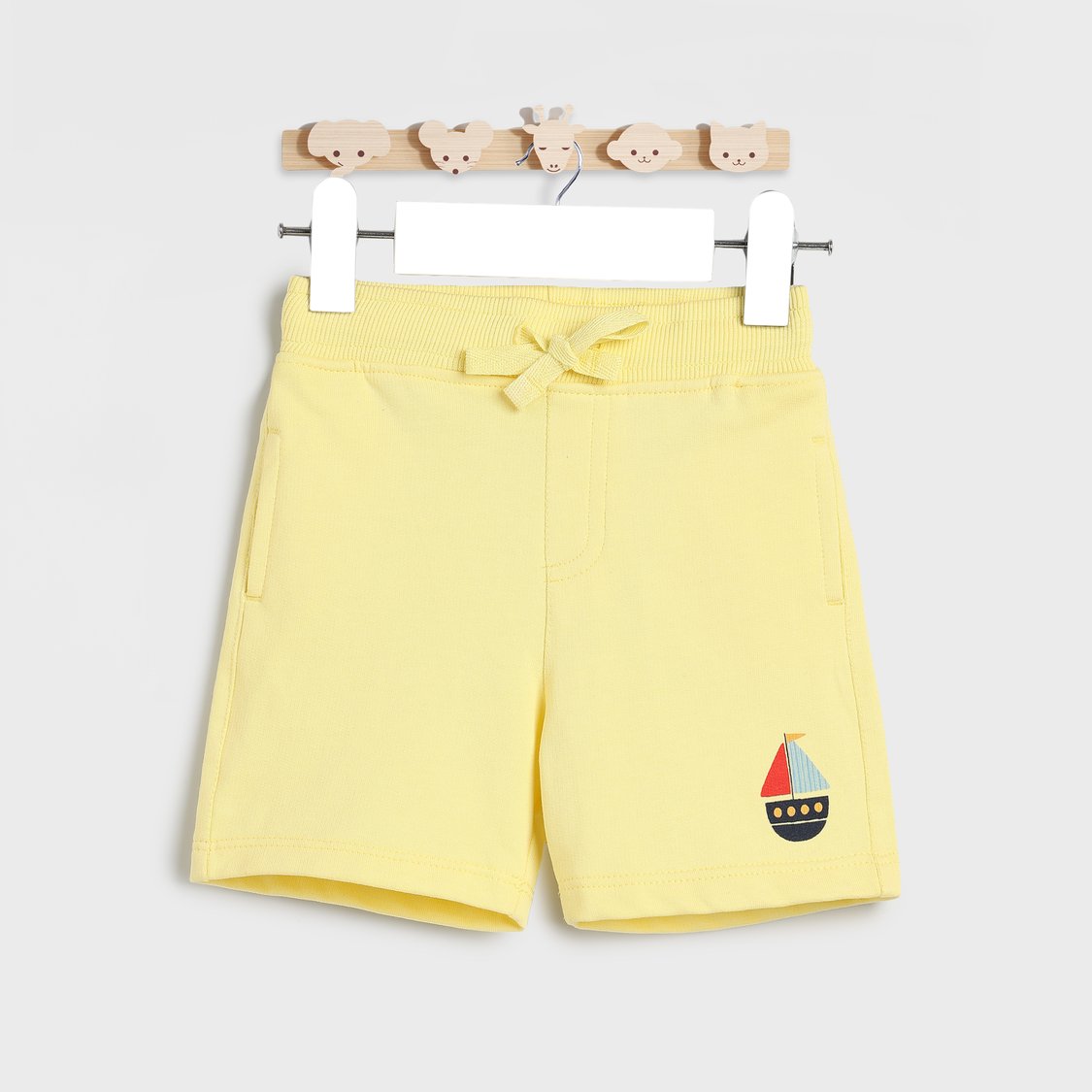 Juniors Printed Drawstring Shorts - Set of 2