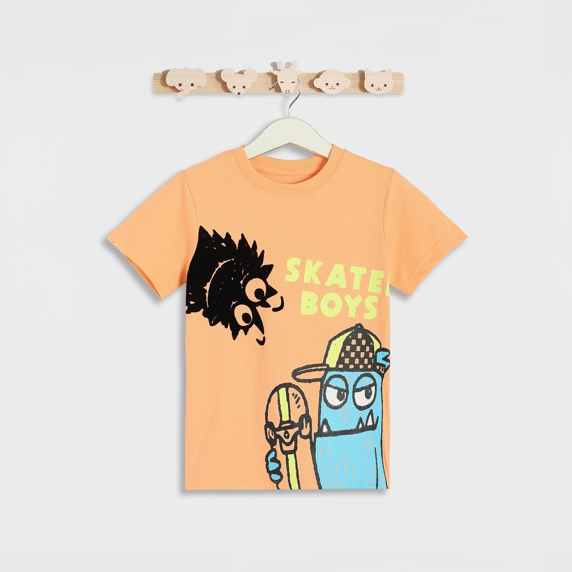 Juniors Graphic Print Short Sleeve T-shirt and Pyjama Set