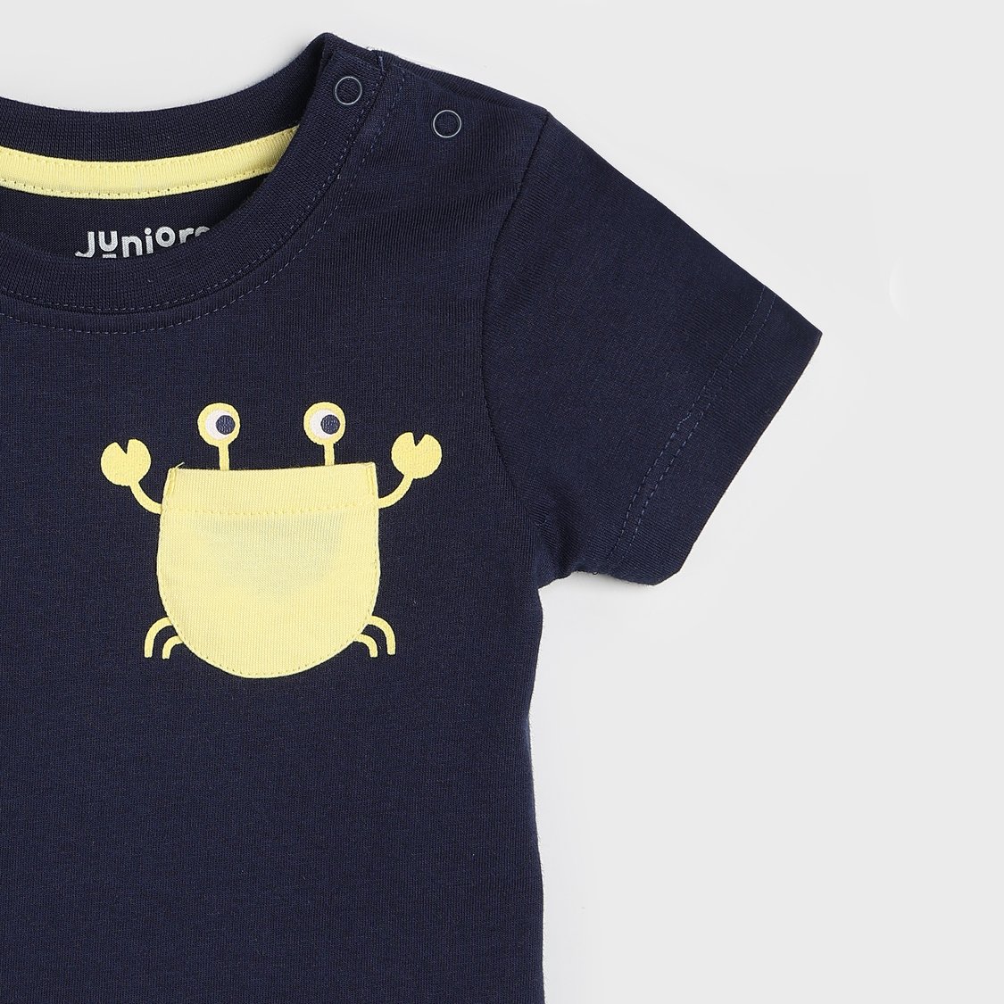 Juniors 3-Piece Printed T-shirt and Shorts Set