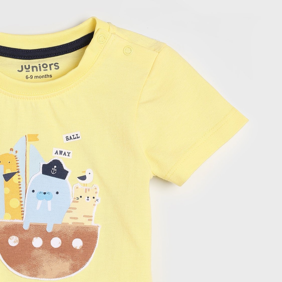 Juniors 3-Piece Printed T-shirt and Shorts Set