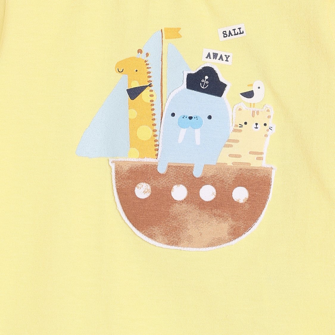 Juniors 3-Piece Printed T-shirt and Shorts Set