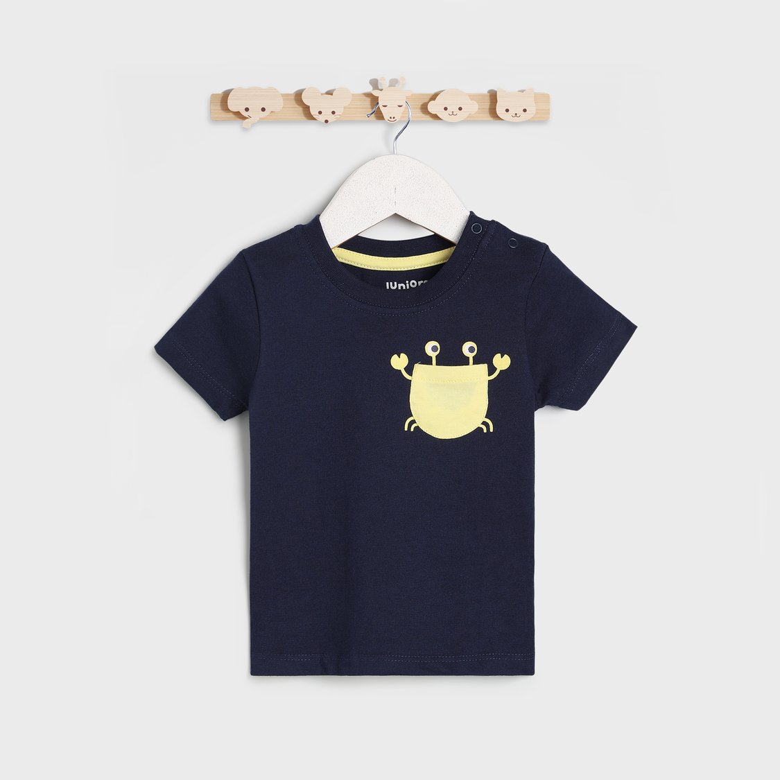 Juniors 3-Piece Printed T-shirt and Shorts Set