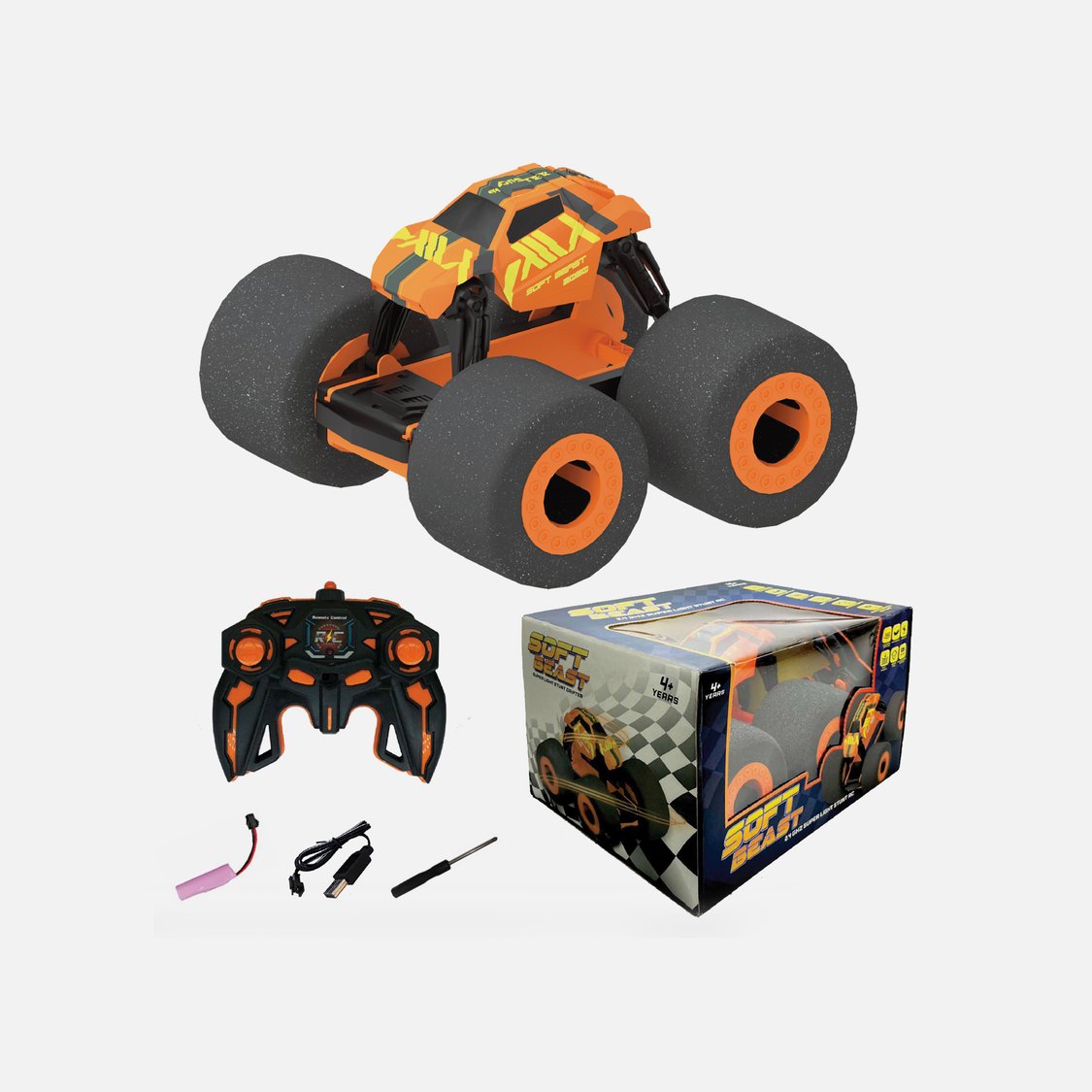 Electrobotic Soft Beast RC Stunt Car