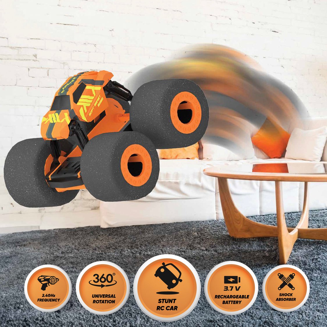 Electrobotic Soft Beast RC Stunt Car