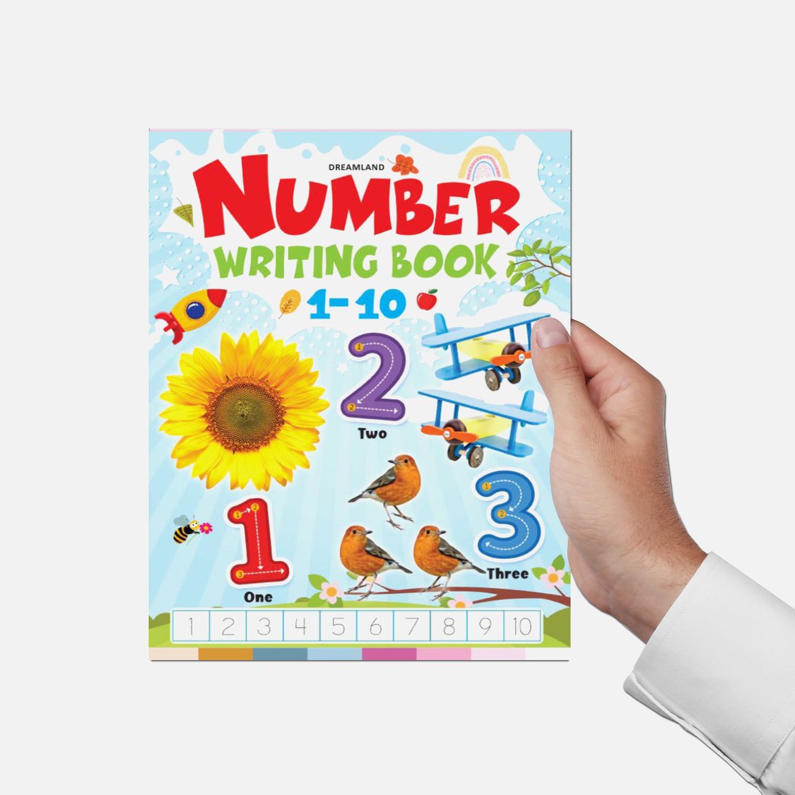 Dreamland Number Writing Books - Pack of 4