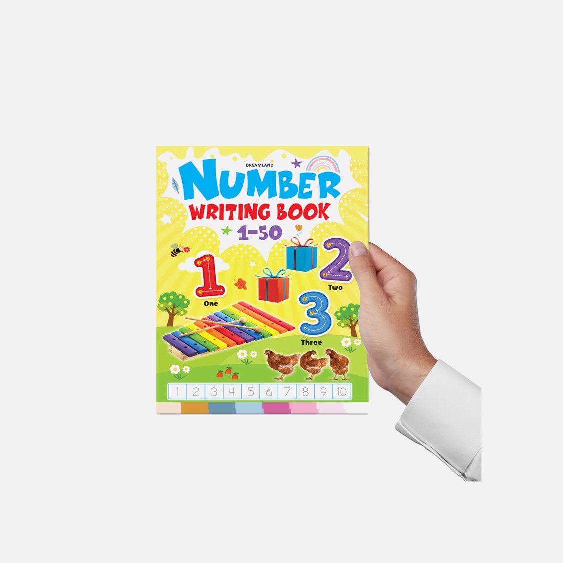 Dreamland Number Writing Books - Pack of 4