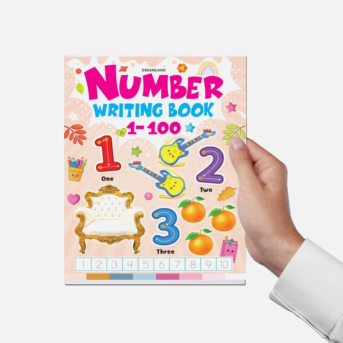 Dreamland Number Writing Books - Pack of 4