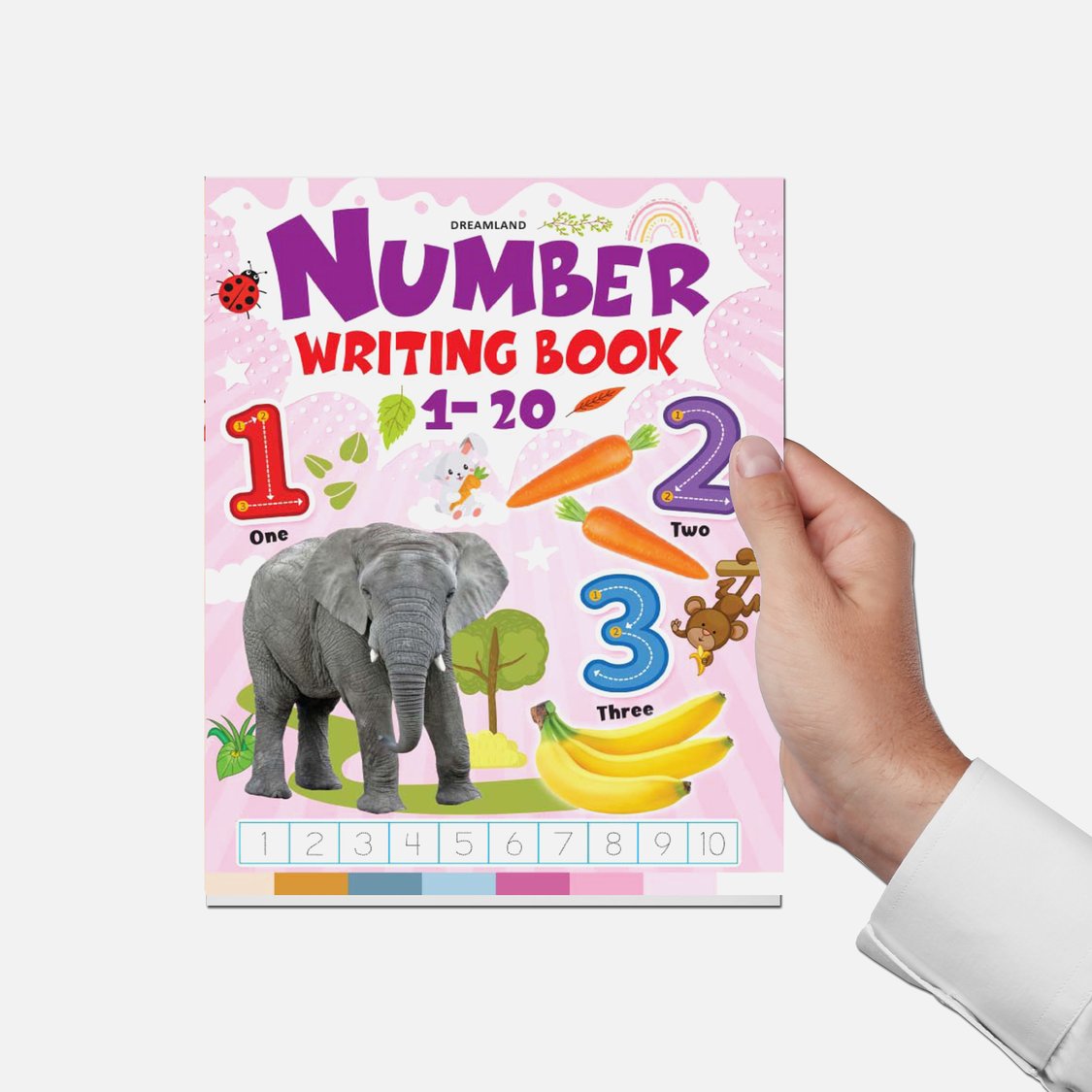 Dreamland Number Writing Books - Pack of 4