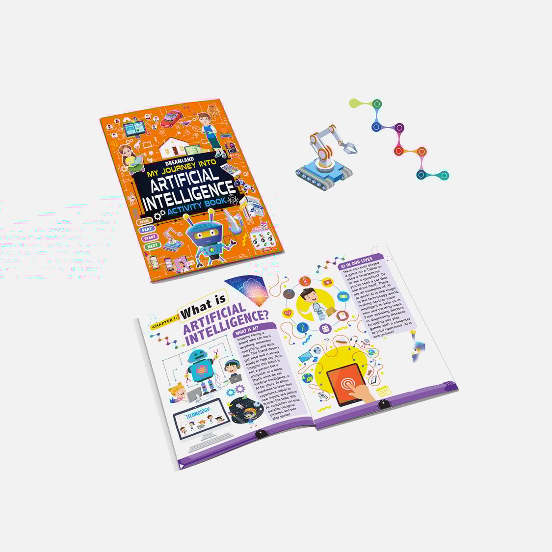 Dreamland Artificial Intelligence Activity Book