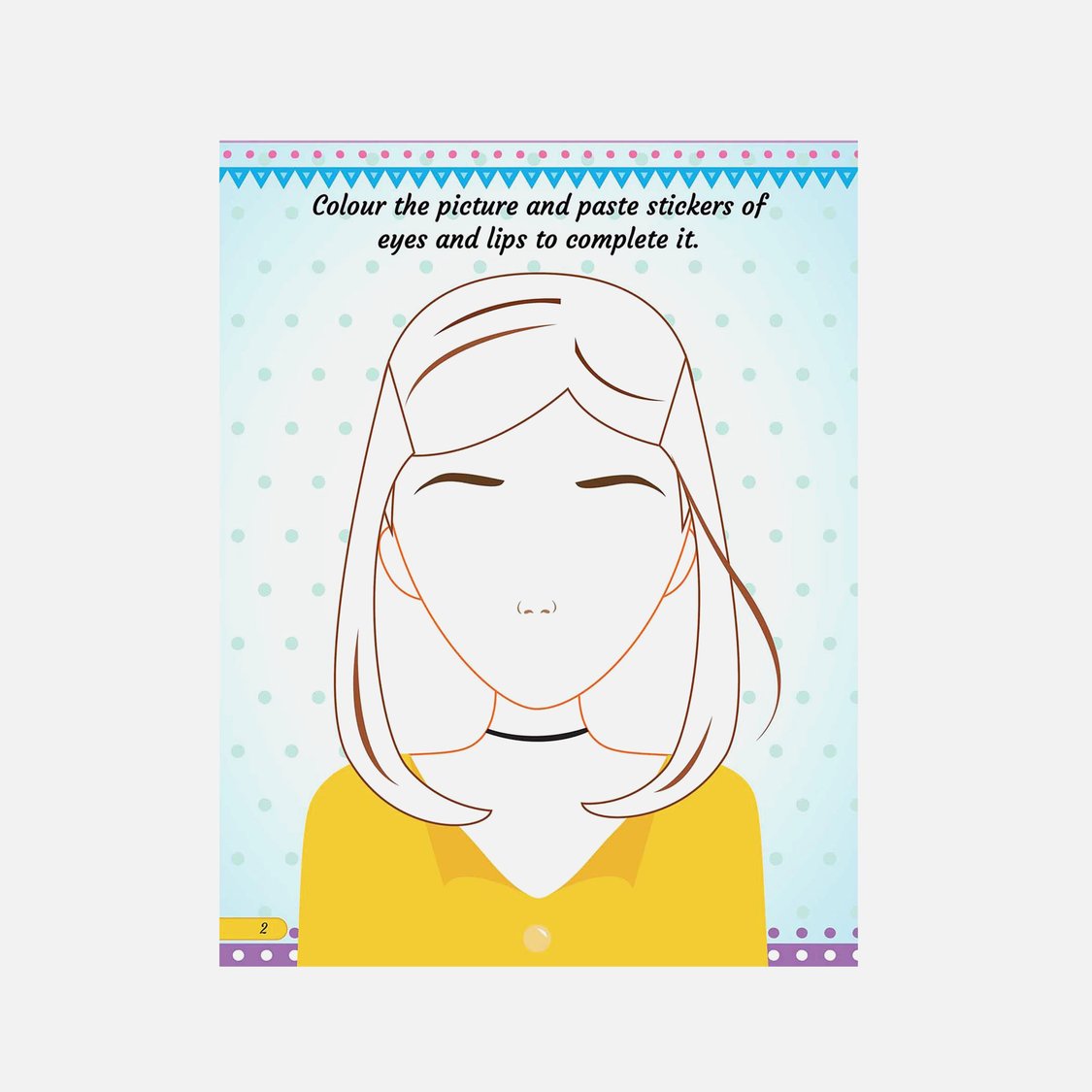 Dreamland Make A Pretty Face with 100+ Stickers