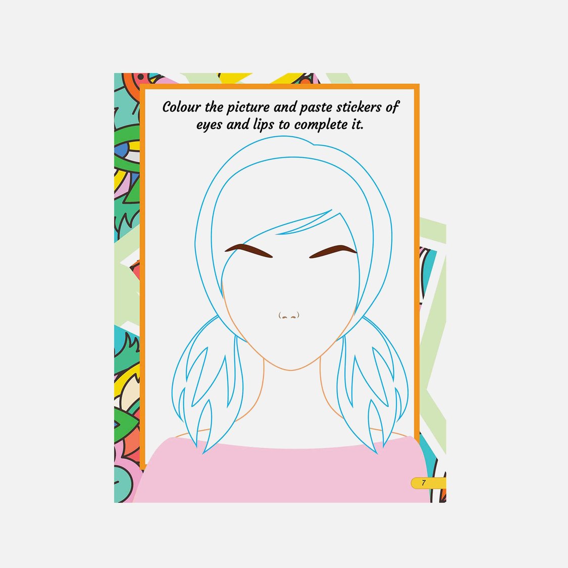 Dreamland Make A Pretty Face with 100+ Stickers