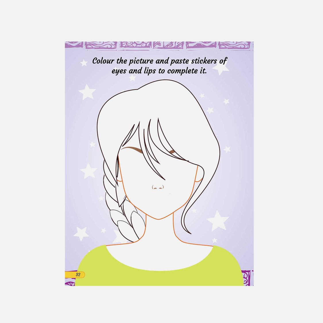 Dreamland Make A Pretty Face with 100+ Stickers