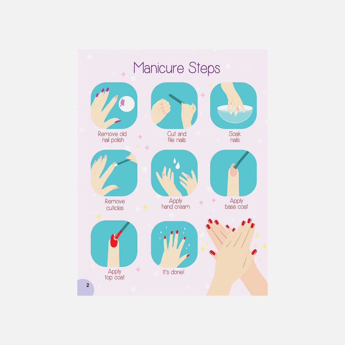 Dreamland Nail Art and Hair Style - Create and Colour Your Own Nail Art with 150 Glitter Stickers