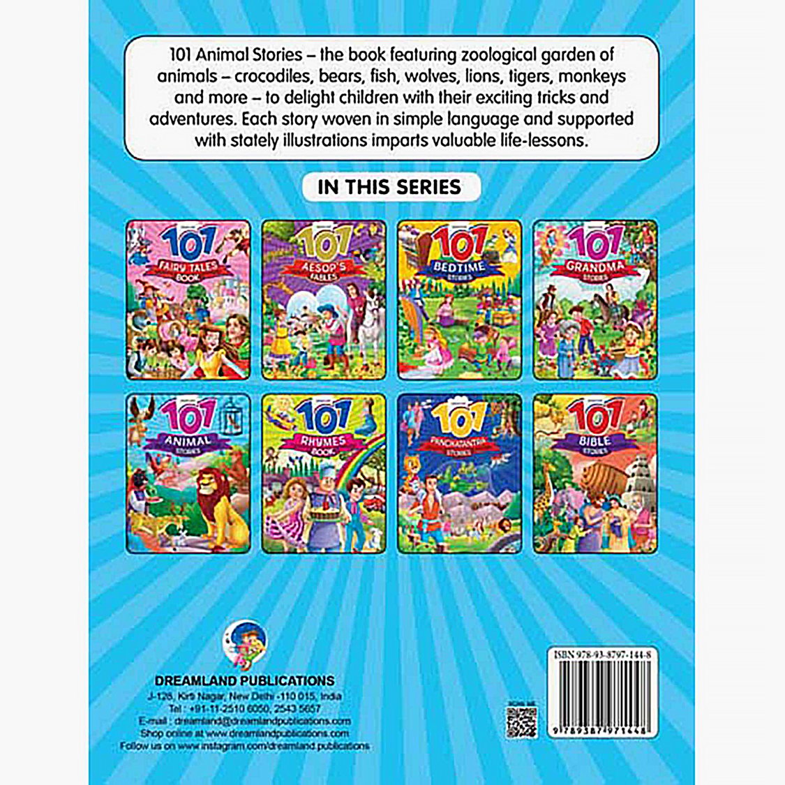 Dreamland 101 Animals Story Book