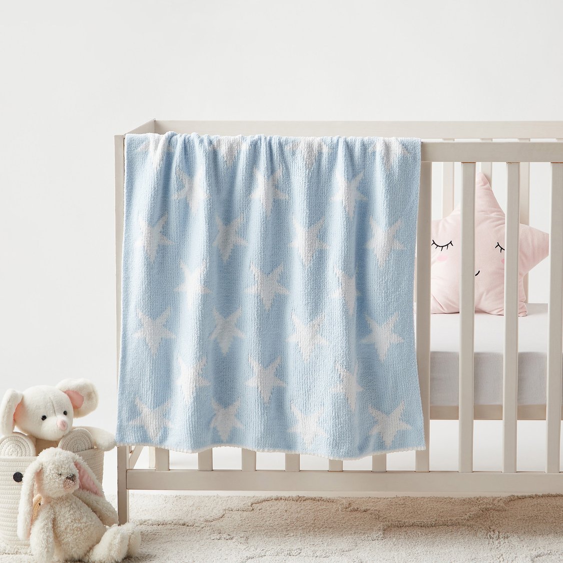 Juniors All-Over Star Print Blanket - 75x100 cm