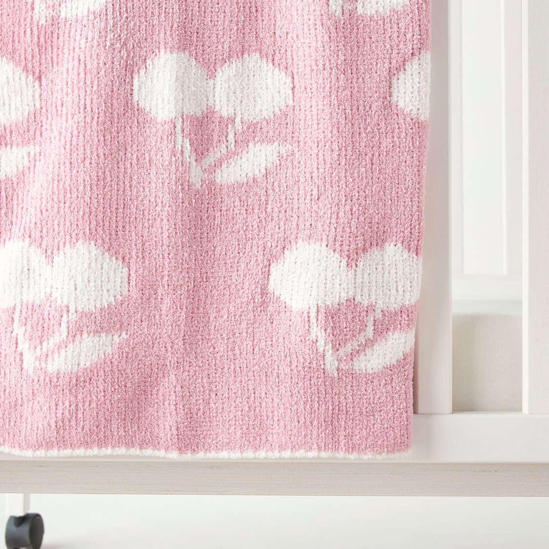 Juniors All-Over Cherry Print Raschel Blanket - 75x100 cm