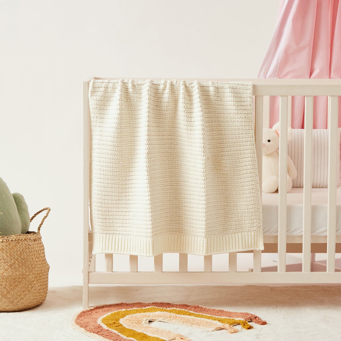 Giggles Textured Chenille Blanket