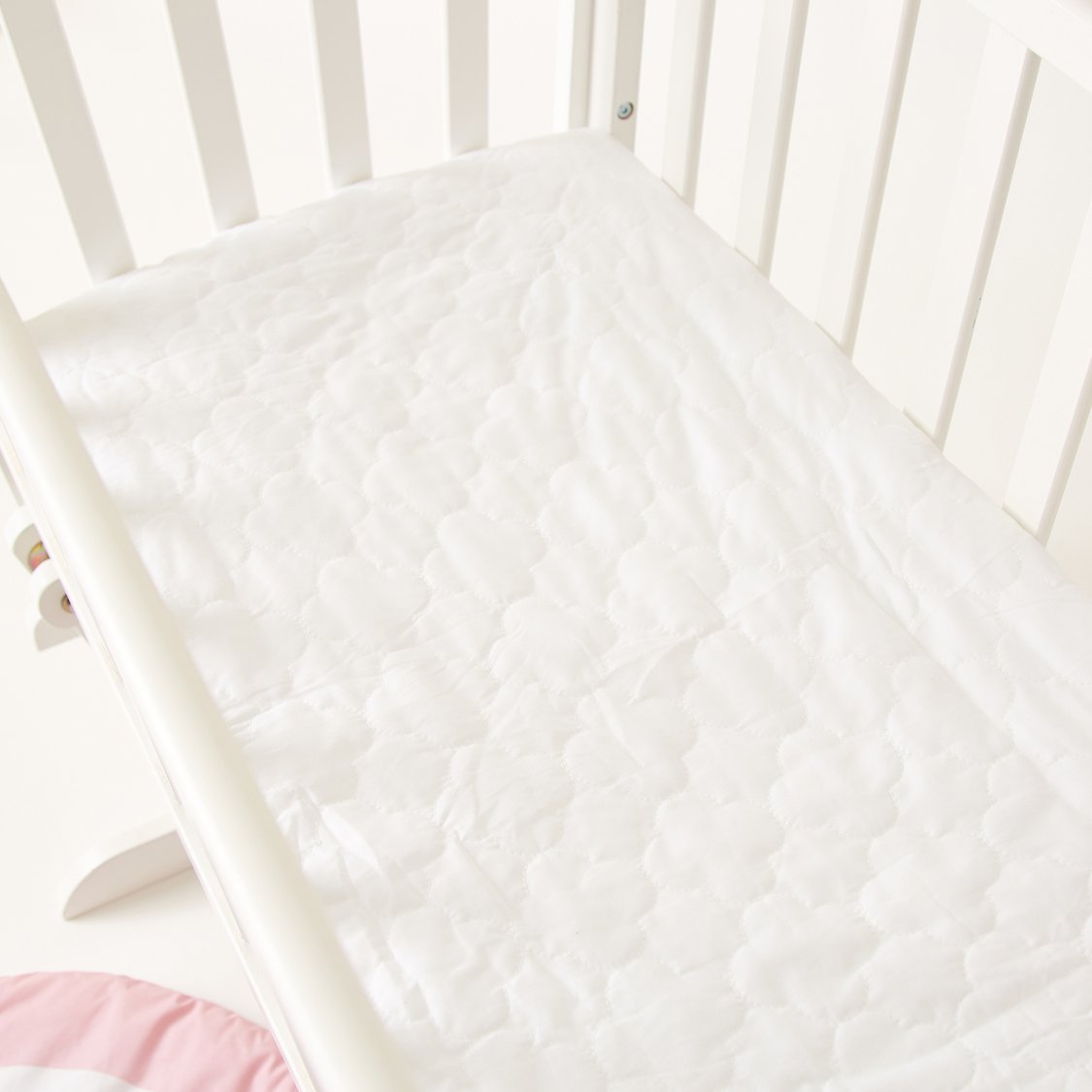 Giggles Quilted Mattress Protector - 50x85x10 cm