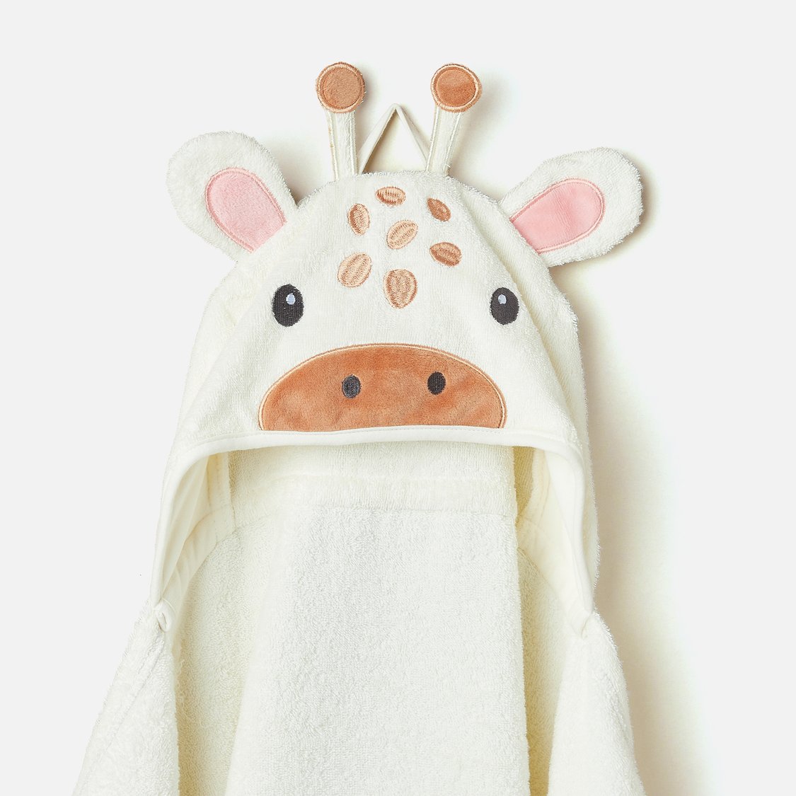 Juniors 3D Giraffe Hooded Towel - 68x94 cm
