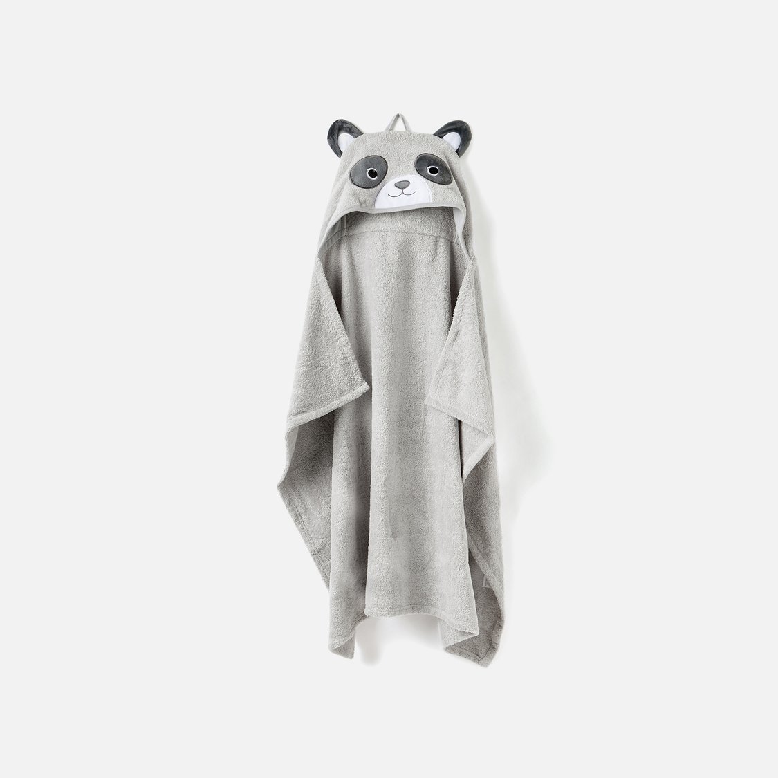 Juniors Panda Applique Detail Towel with Hood - 68x94 cm