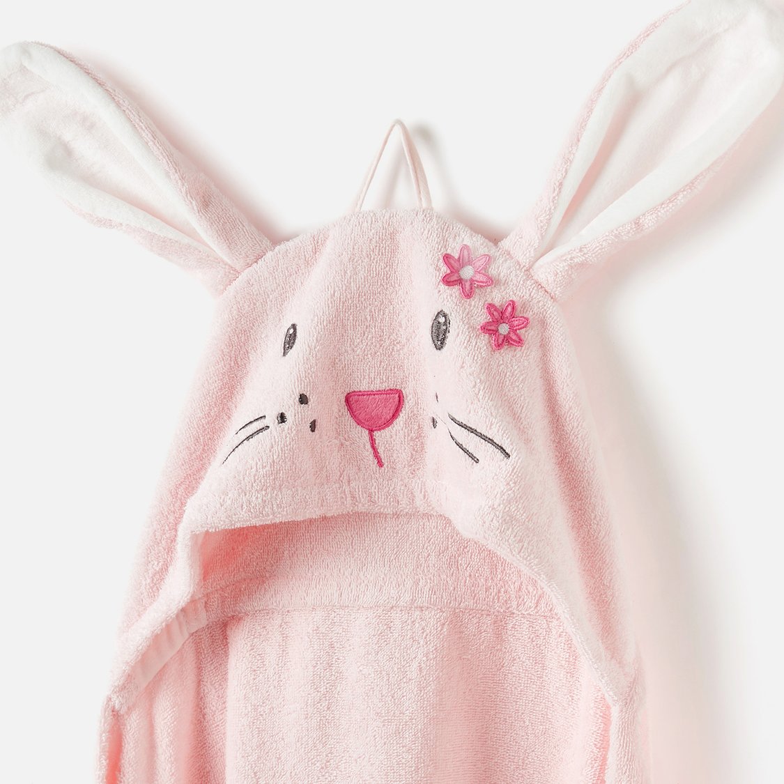 Juniors Bunny Detail Hooded Towel - 68x94 cm