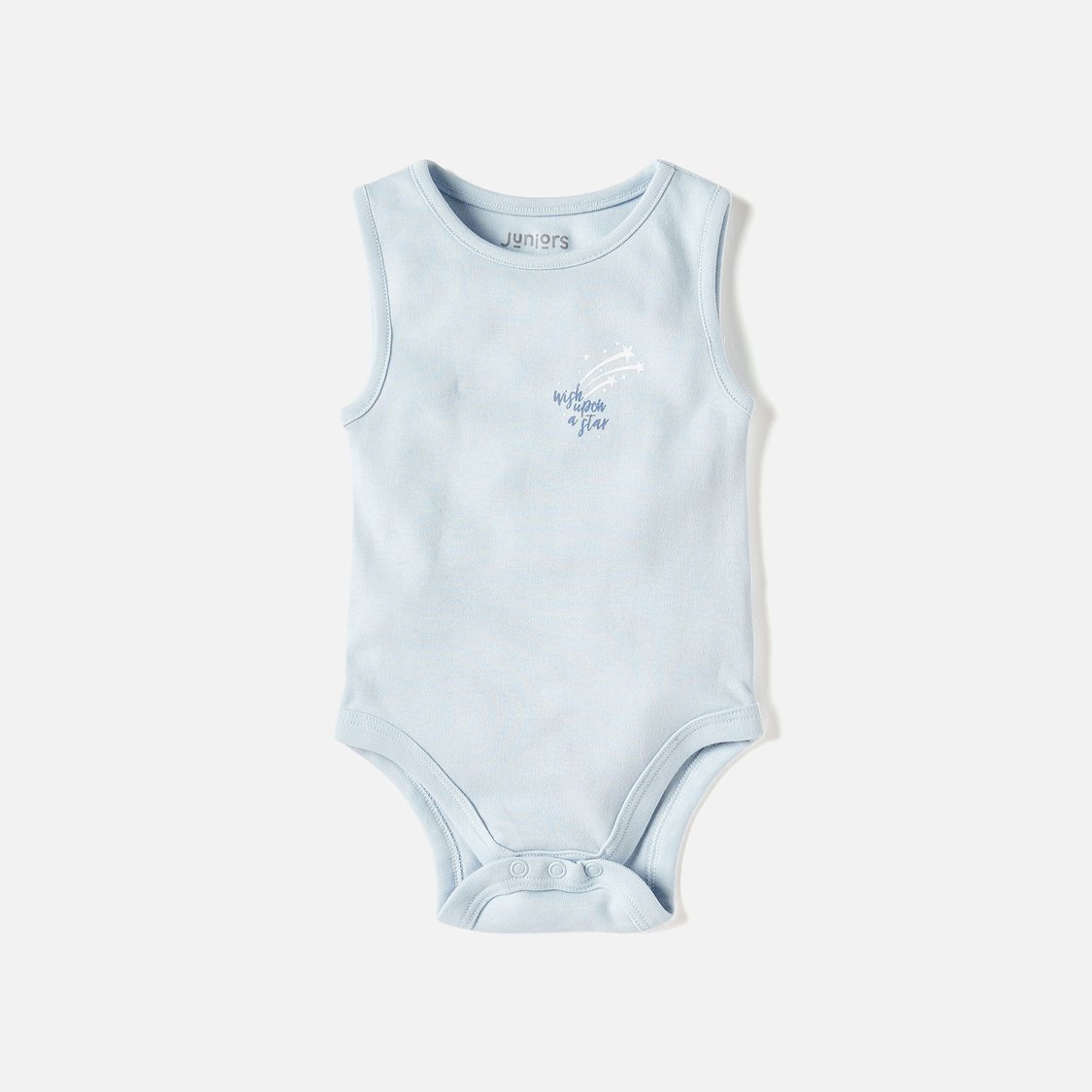 Juniors Star Print Sleeveless Bodysuit - Set of 2