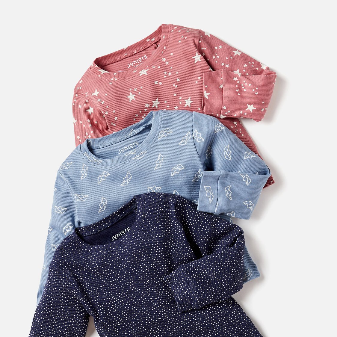 Juniors All-Over Print T-shirt and Pyjama - Set of 3