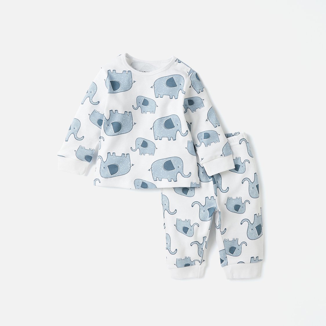Juniors Printed Long Sleeves T-shirt and Elasticated Pyjama - Set of 3