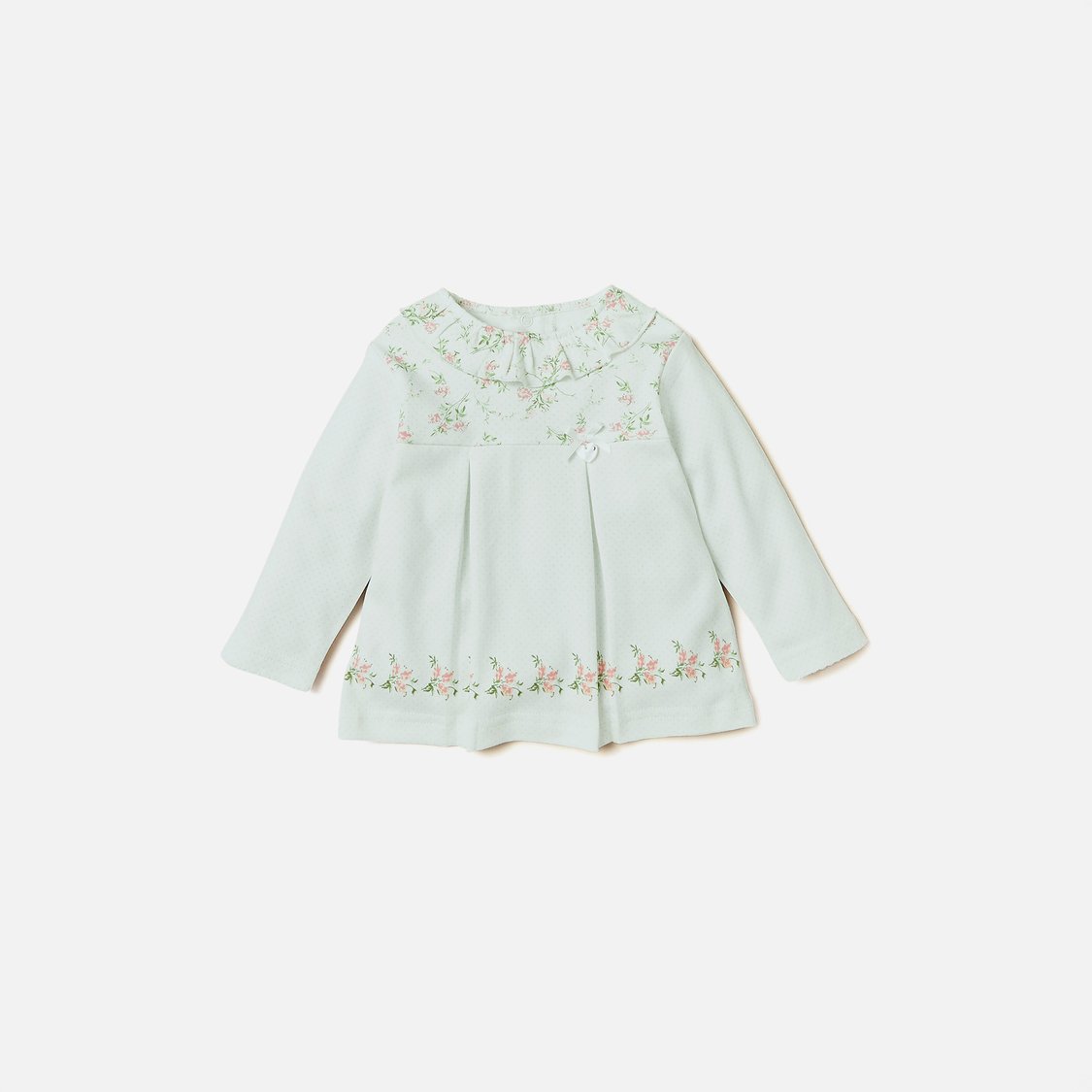 Giggles All-Over Floral Print Long Sleeves Top and Elasticated Pyjama Set