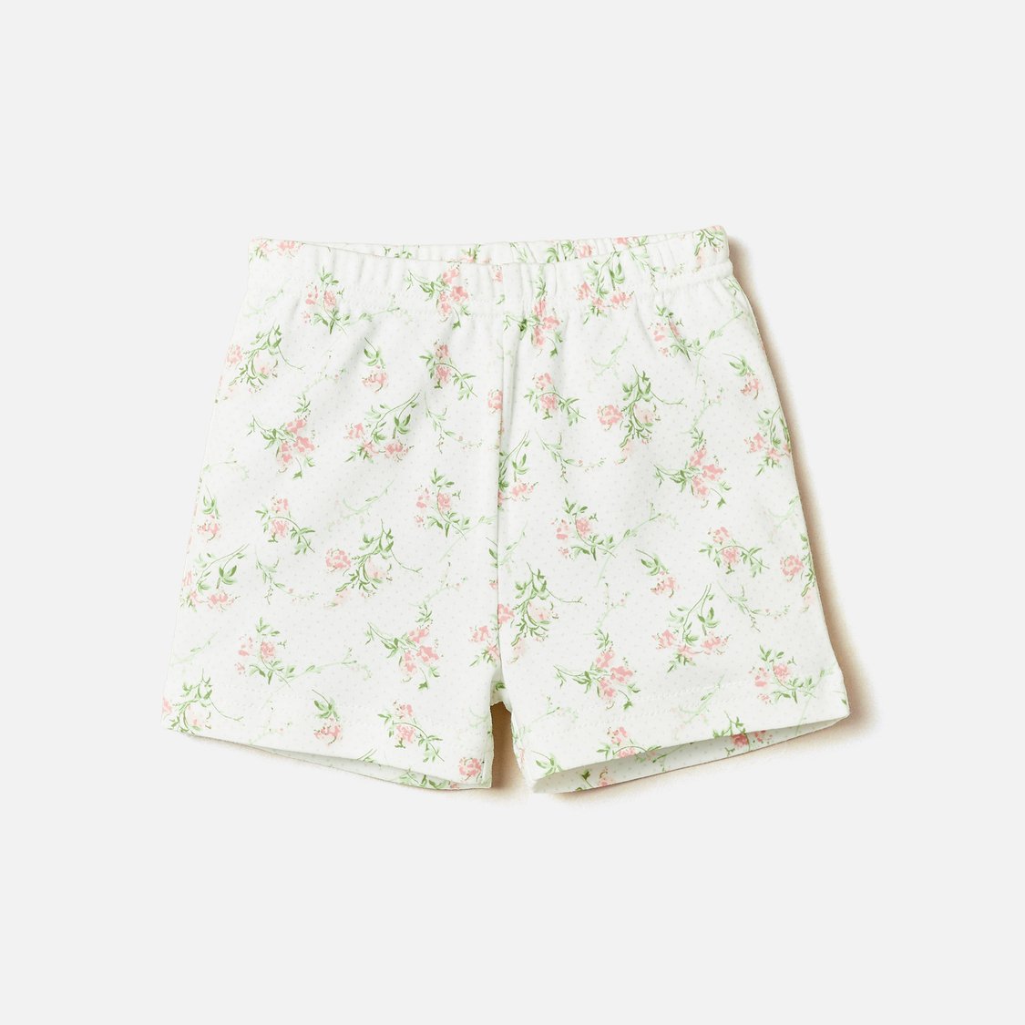 Giggles All-Over Floral Print Shirt and Shorts Set