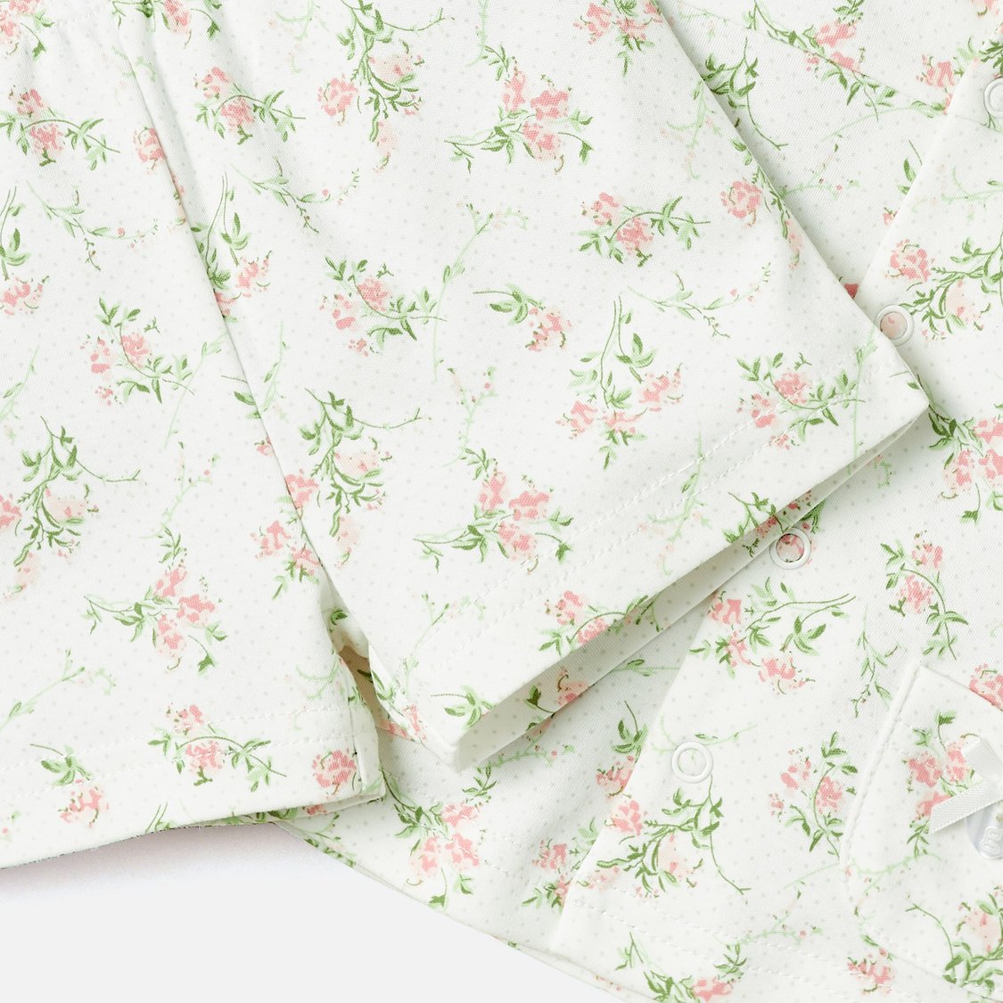 Giggles All-Over Floral Print Shirt and Shorts Set