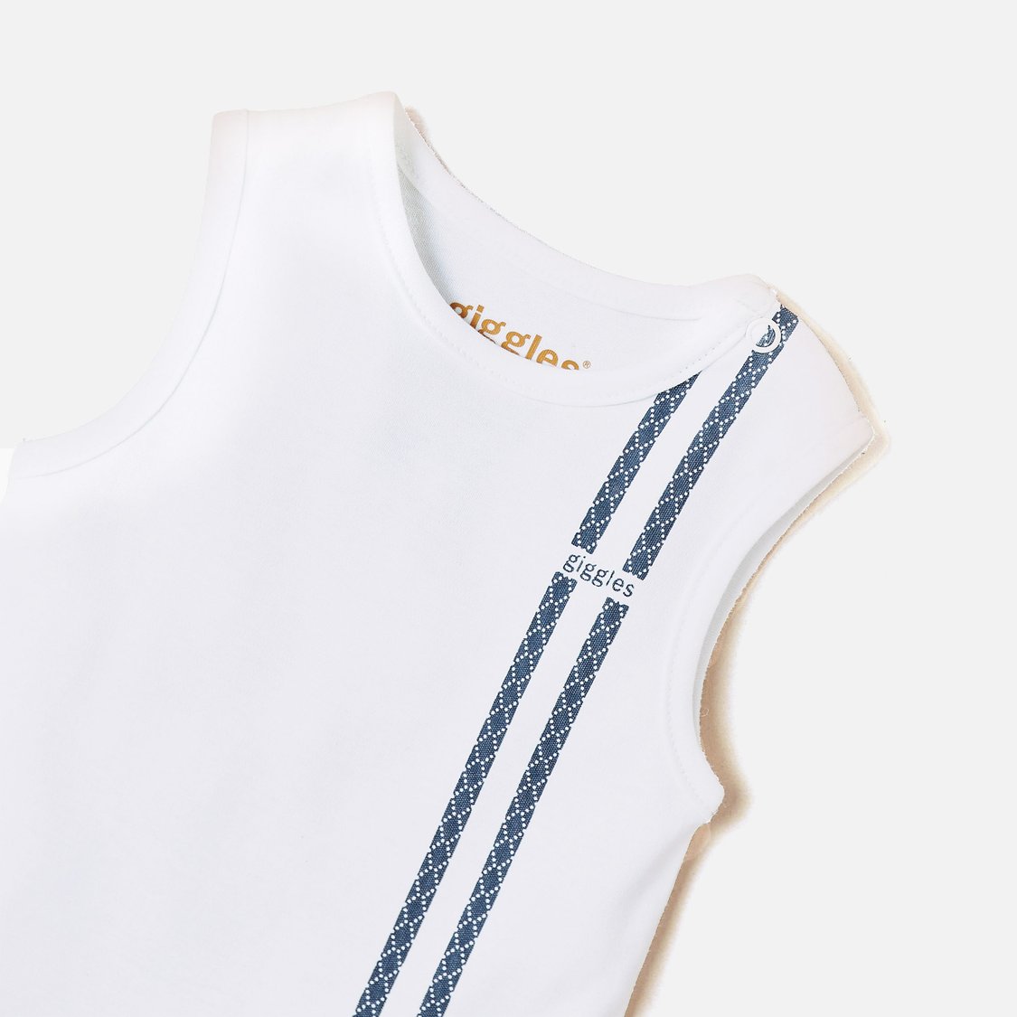 Giggles Printed Sleeveless Bodysuit