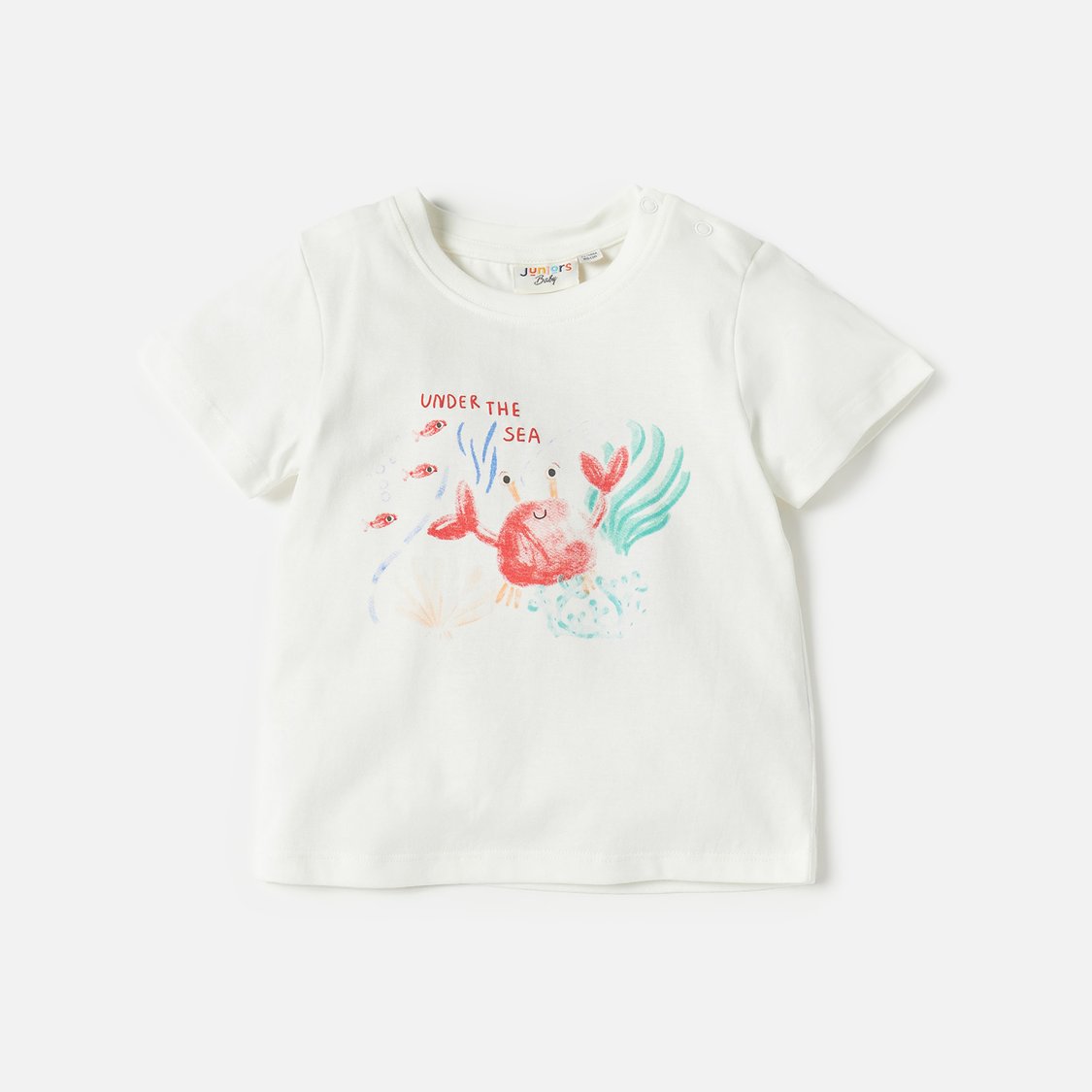 Juniors 3-Piece Printed T-shirt and Shorts Set