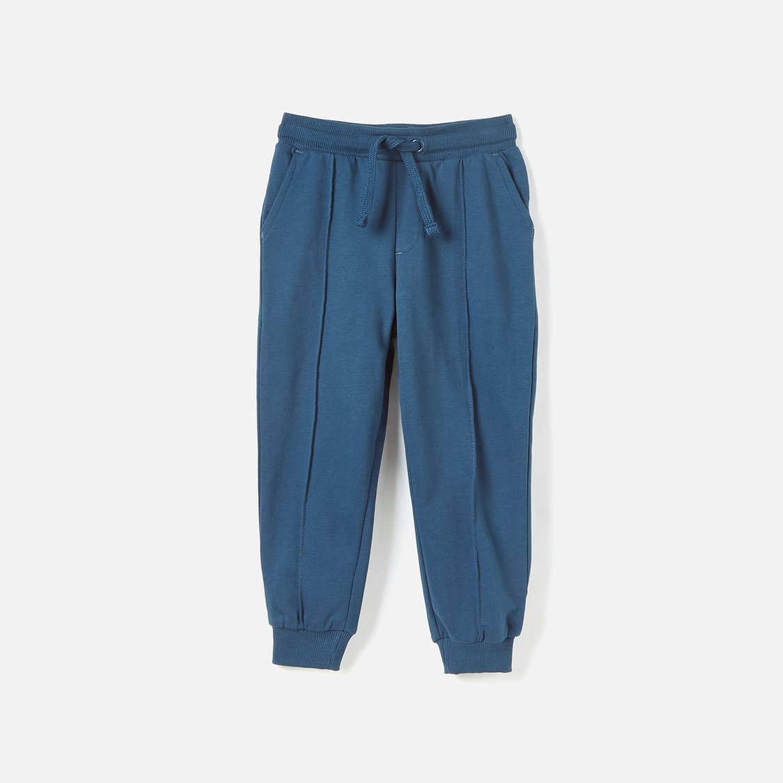 Juniors Solid Joggers with Elasticated Waistband and Pockets