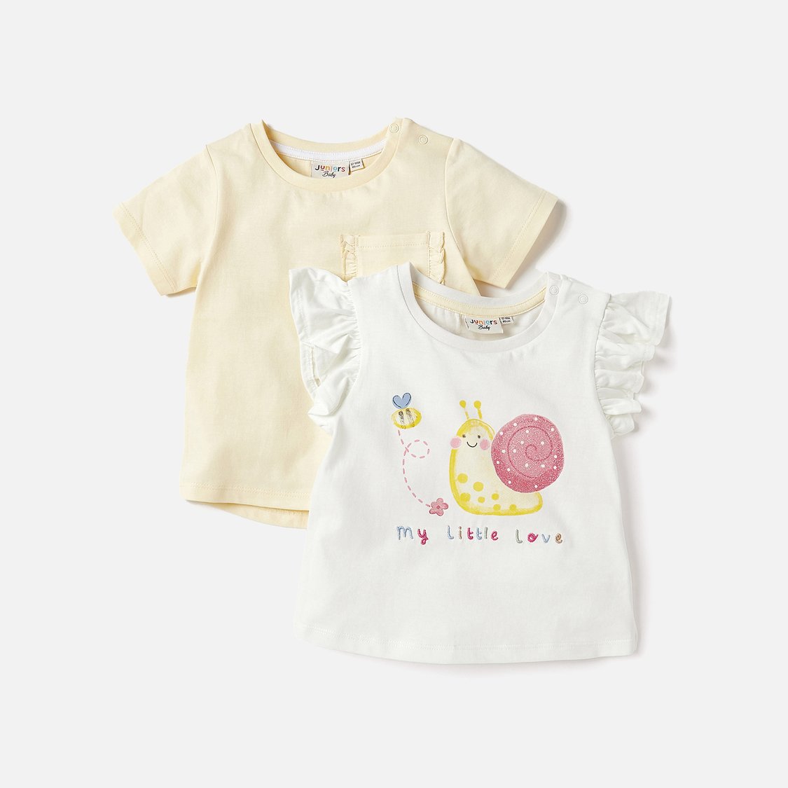 Juniors Assorted T-shirt with Short Sleeves - Set of 2