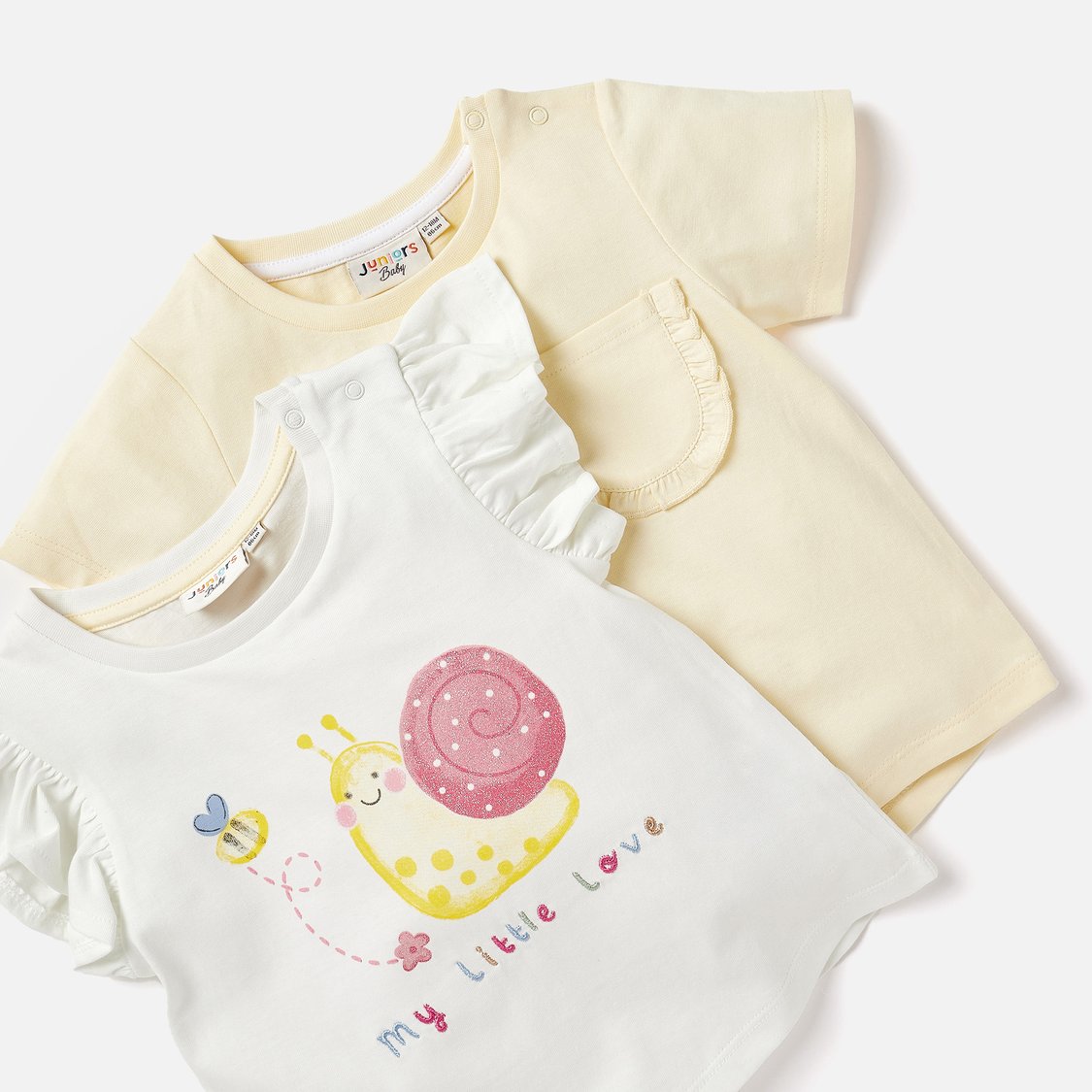 Juniors Assorted T-shirt with Short Sleeves - Set of 2