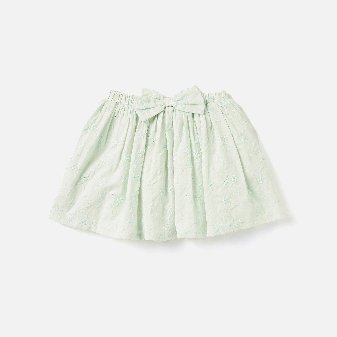 Giggles All-Over Embroidered Sleeveless Top and Skirt Set